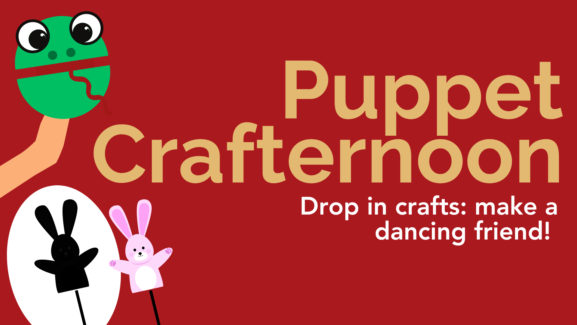 Craft Drop-in: Puppet Crafternoon